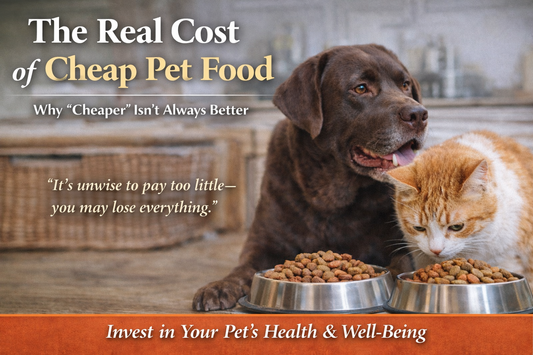 The Real Cost of Cheap Pet Food