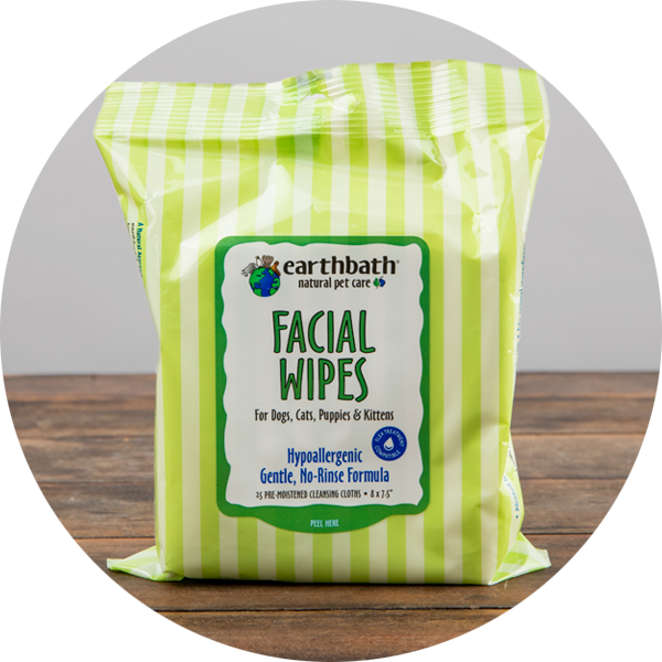 Earthbath Facial Wipes, 25 wipes